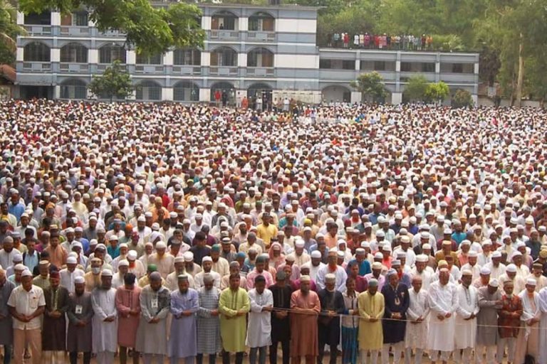 বগুড়ায় মাওলানা তায়েব আলীর দাফন সম্পন্ন