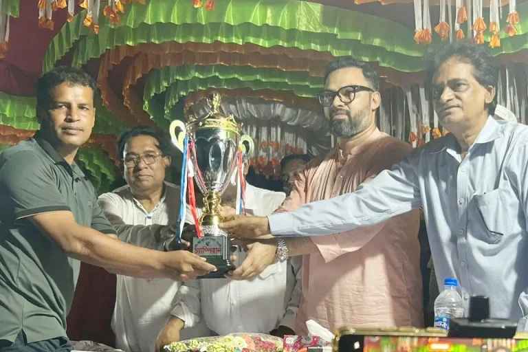 রাজবাড়ীতে শহীদ জিয়া স্মৃতি টুর্নামেন্টের ফাইনাল খেলা অনুষ্ঠিত