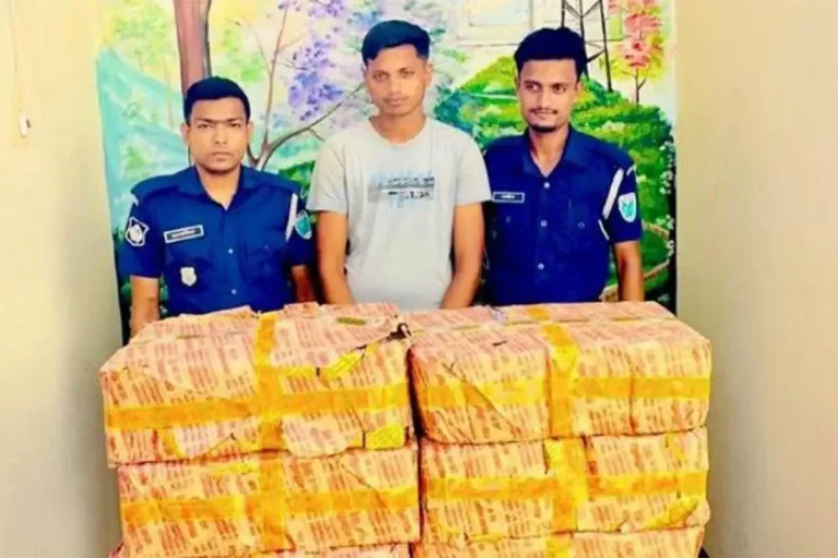 কুলাউড়ায় ভারতীয় বিড়িসহ তরুণ গ্রেপ্তার