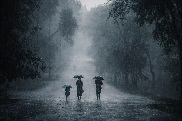 যেসব অঞ্চলে বৃষ্টি হতে পারে আজ