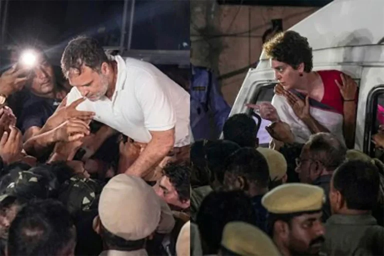 দিল্লিতে ব্যাপক ধরপাকড়, যা বললেন রাহুল গান্ধী ও প্রিয়াঙ্কা গান্ধী